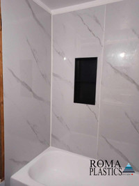 4x8 3mm Marble Sheets shower bathroom kitchen back splash tile