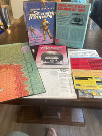 Vintage Starship Troopers science fiction board game Avalon hill