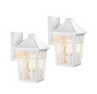 Outdoor Wall Sconces, 2-Pack (NEW)
