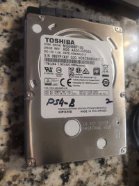 Toshiba 1TB 5400RPM SATA 2.5 inch PS3/PS4 HDD
