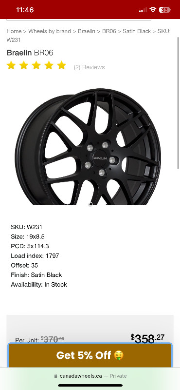 Braelins 19” 5x120 in Tires & Rims in City of Toronto - Image 4