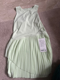 Lululemon pleats tennis dress - new with tags 
