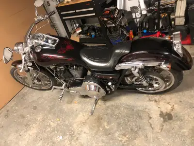 Harley Davidson 1985 fxrs low glide Only 14000km Over 25000$ of upgrade’s invested in bike H1## seri...