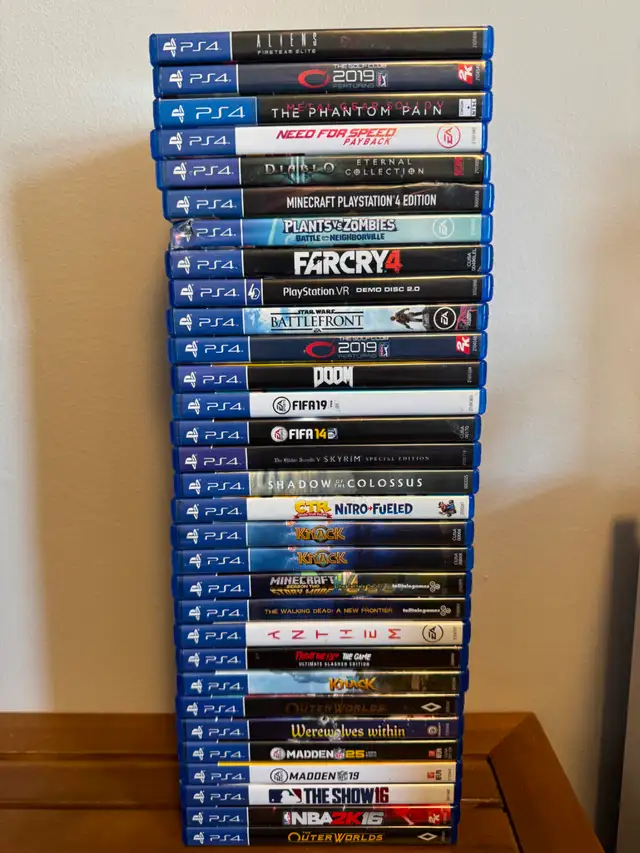 PS4 Games – Minecraft, Call of Duty, NFS & More – From $10