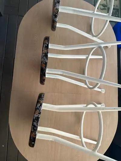 A table and stools , View more
