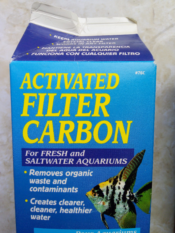 Activated Filter Carbon & Zeo Carb for Aquarium in Accessories in Windsor Region - Image 2