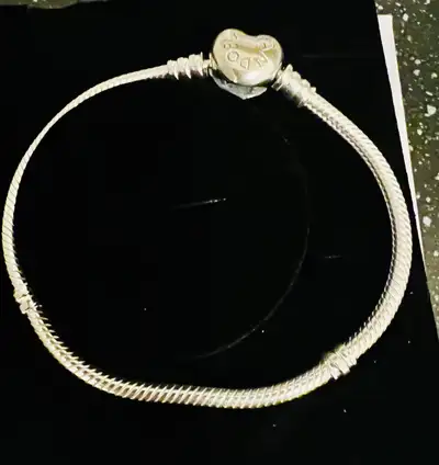 New Pandora silver chain bracelet , View more