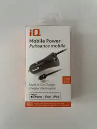 IQ Mobile Power Rapid In-Car Charger