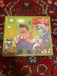 New Happy Farms Educational Puzzle Magnet