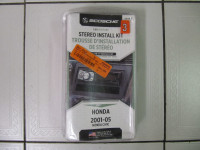 Scosche Item# HA1567F Honda Stereo Install Kit For Years 2001-05