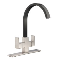 ! New ! - Glacier Bay Farrington Modern Kitchen Faucet