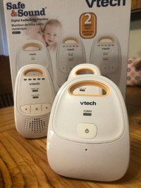 Vtech Baby monitor, safe and sound. Clean.
