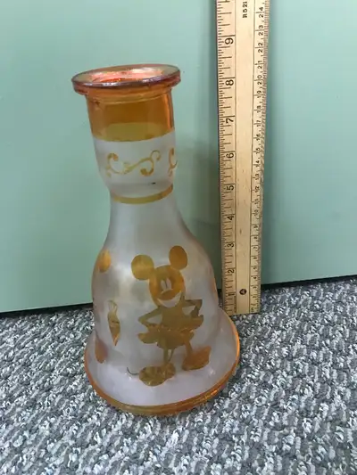 ABOUT 8.5 INCHES TALL. GREAT FOR THE CARROT COLLECTOR