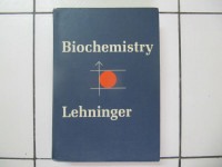 Biochemistry Text Book By Albert Lehninger 2nd Edition Cir 1978