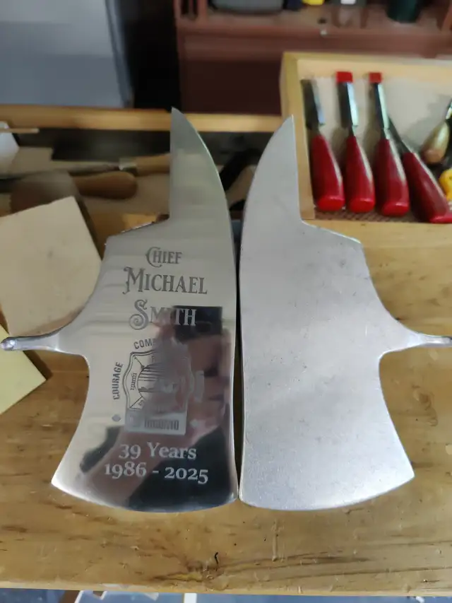 Custom Firefighters Axes