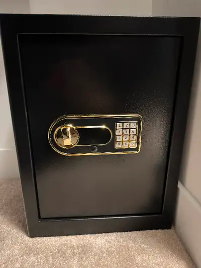 2.3 Cubic Large Fireproof Safe Box! Keep your important documents, money, jewelry, and medicines saf...