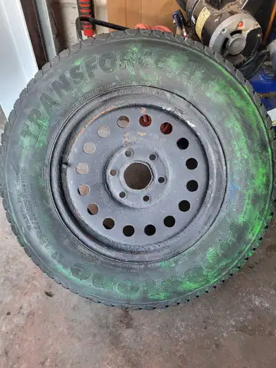 Free Spare Tire and Rim(on the curb), View more