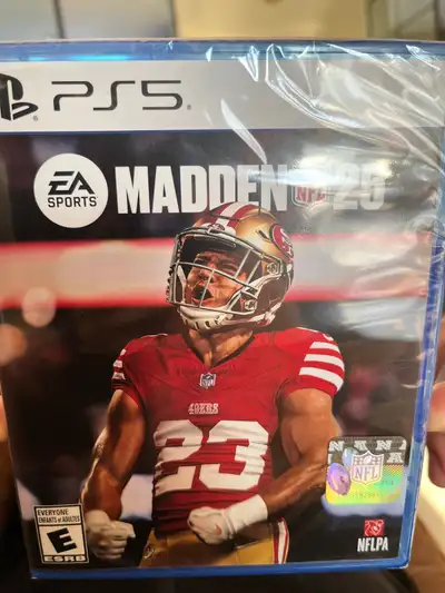 Still in original packaging, Madden 25, Ps5, ea sports it’s in game.