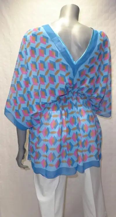 Tunique pour FEMME vêtement été losange voile NEUF, View more