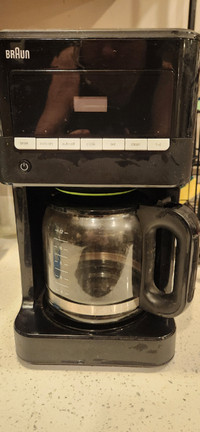 Braun BrewSense Drip Coffee Maker - 12 Cup - KF7000BK