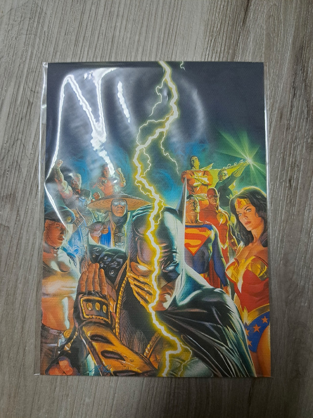 Mortal Combat vs DC Canvas print  in Arts & Collectibles in St. Catharines