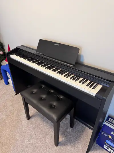 For Sale: Casio Digital Piano  + Free Storage Stool, View more