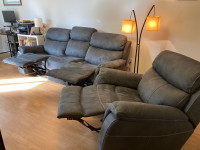 Reclining Sofa and Chair
