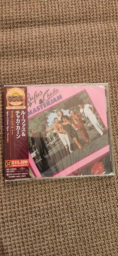 Rufus & Chaka Khan Masterjam +1Japan Music CD Bonus Track, View more