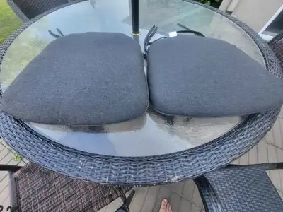 2 Coussins de chaises sièges Extérieur Gris  marque Sunbrella, View more