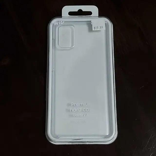 Samsung A71 Transparent Hard Phone Case  in Cell Phone Accessories in Kingston - Image 2