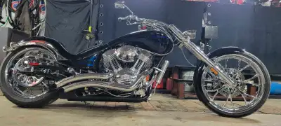2011 Big Dog Motorcycles."wolf" chopper for sale. Has the 121 xwedge S&S fuel injected triple cam mo...