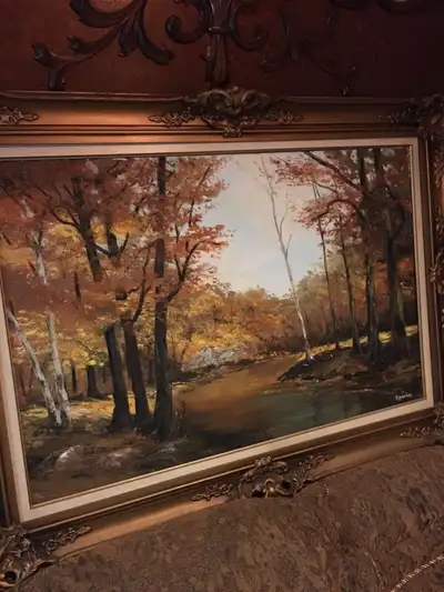 Large oil painting (Sold), View more