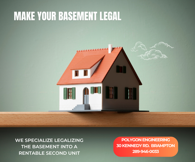 LEGAL BASEMENT DESIGN-ARCHITECT DRAWINGS-BUILDING PERMIT-GTA, View more