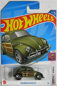 Hot Wheels 1/64 Volkswagen Beetle Compact Kings Diecast Car