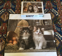 Two Kitten Puzzle - Clementoni 1000 - High Quality Collection