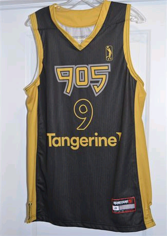 Rare Toronto Raptors 905 jersey Black Gold OVO Drake jersey in Men's in Oakville / Halton Region