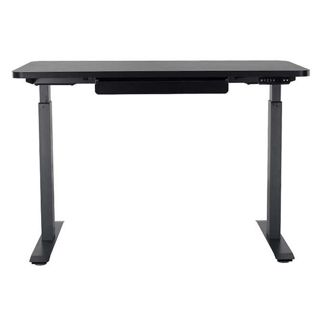 Dual Motor Adjustable Desk Motionwise 48"X 24" SDG48B Black in Desks in Calgary - Image 4