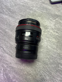 Canon 50MM EF F/1.2 with RF mount and UV filter