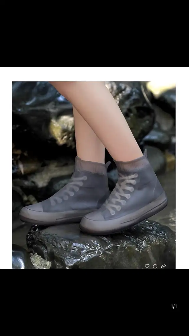 Waterproof anti-slip Rain Boot Shoe Cover in Women's - Shoes in City of Toronto - Image 9