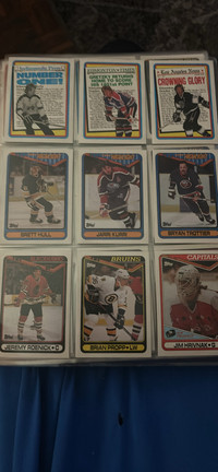 Topps 89-90 complete set 1-396