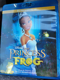 The princess and the frog blu-ray