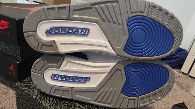 air jordan 3 racer blue in Men's Shoes in Edmonton - Image 4