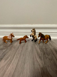 Schleich 4 miniature toy ponies for sale