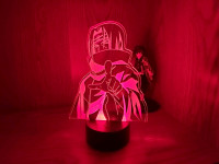 Naruto shipoudent 3D light lamps. Itashi ,Kakashi, sasuke