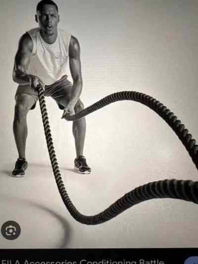 NEW FILA 30ft Battle Rope, View more