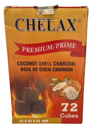 Chelax hookah Charcoal Premium Coconut Shell