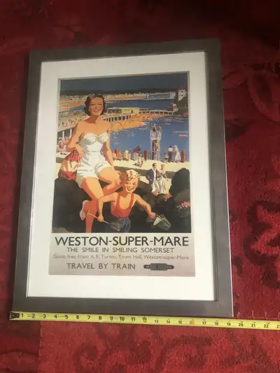 British Railways Retro Advertising, Weston-Super-Mare, View more