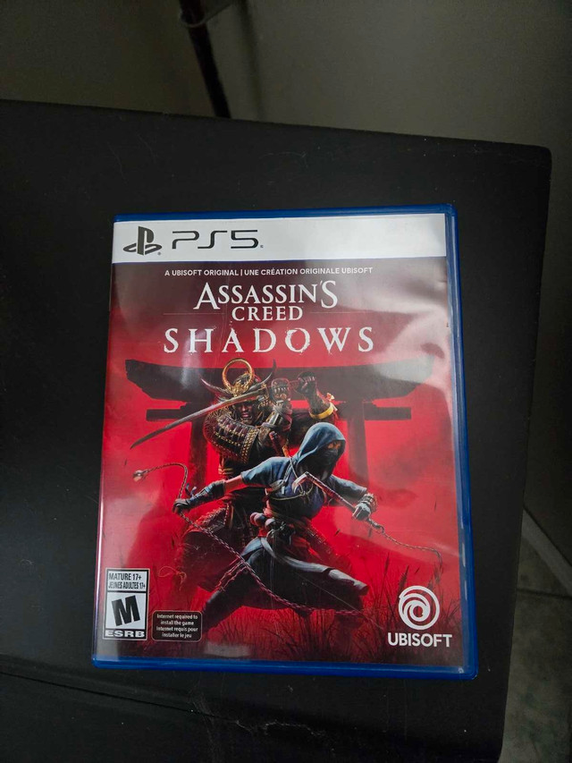 PS5 Asassins Creed Shadows in Sony Playstation 5 in Kingston