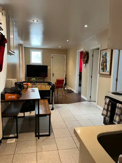 Sep 1, 2026 ~~~Detached Bungalow: 2 Bedroom + Den (can be used as bedroom), 1 and half bathroom. Pot...