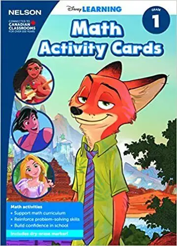Grade 1 : Math Activity Cards : NEW : Disney Learning, View more